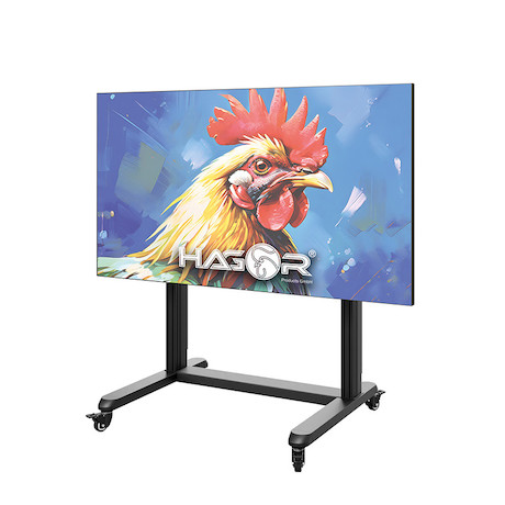 Hagor CPS Mobile Stand Moto 86 – 110″ mobiles Standsystem mit elektro-motorischer Höhenverstellung f