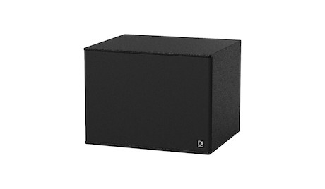 AUDAC ARCHI10 10" Bassreflex-Subwoofer im kompakten und eleganten Design für Innenräume in schwarz
