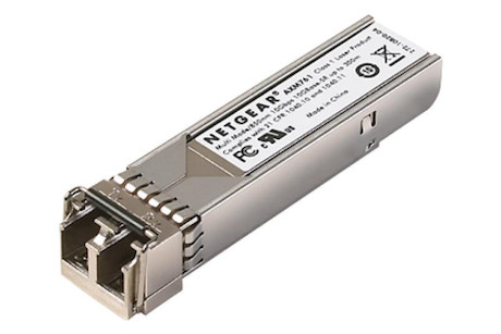 Netgear AXM761 SFP+-Transceiver 10GBASE-SR, 10GBase-SR für Multimode 50/125µm OM3 oder OM4 Glasfaser
