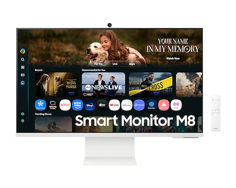 Samsung 32" AI Smart 4K Monitor M80F mit integriertem Gaming Hub