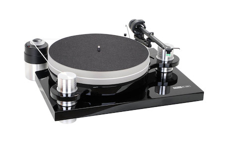 Block PS-100+ Plattenspieler in Schwarz
