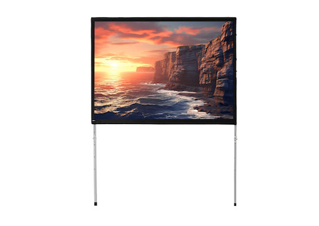 celexon Faltrahmen Leinwand Mobil Expert 366 x 274cm, Frontprojektion - Demoware