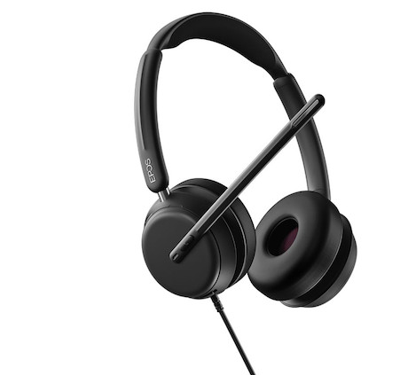 EPOS IMPACT 860T - kabelgebundenes Dual Headset mit USB-A/ USB-C | zertifiziert für Microsoft Teams