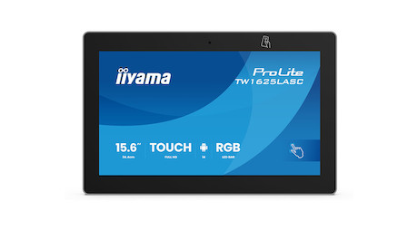 iiyama ProLite TW1625LASC-B3PNR 16" PCAP Touchmonitor mit Android-Betriebssystem, NFC-/RFID-Lesegerä