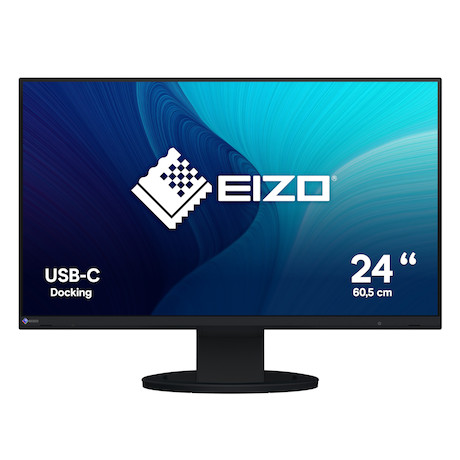 EIZO EV2480 FlexScan Monitor in Schwarz