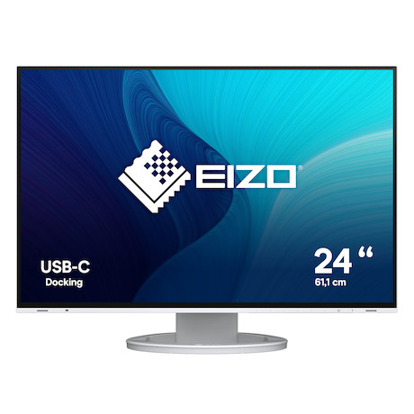 EIZO EV2485 FlexScan Monitor in Weiß
