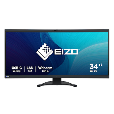 EIZO EV3450XC FlexScan Monitor in Schwarz