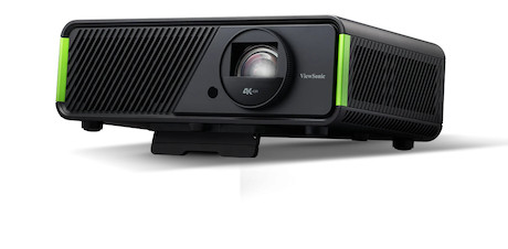 ViewSonic X2-4KE Pro 4K LED Beamer mit Short-Throw-Technologie und integriertem Google TV für Kinoer