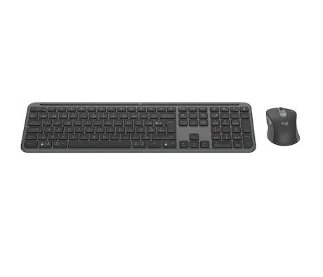 Logitech Signature Slim Combo MK950 Tastatur-Maus-Set, Grafit