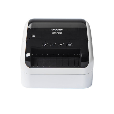 Brother QL-1100c Professioneller Etikettendrucker für breite Versandetiketten