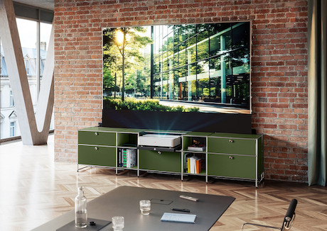 USM | Leica Cine Collection Office 120“, Olivgrün