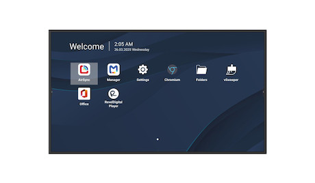 ViewSonic CDE6514-2C 65" 4K-Display für den gewerblichen Einsatz mit ProAV-Integration