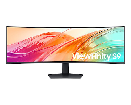 Samsung 49" ViewFinity S9 S95UF DQHD Monitor mit flüssigem 120 Hz Bild und einer starken 1000R Krümm