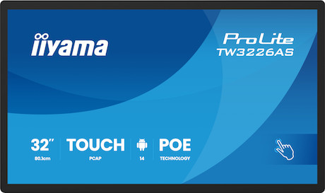 iiyama ProLite TW3226AS-B3P 32" PCAP 10-Punkt-Touchscreen-PC mit Android-Betriebssystem