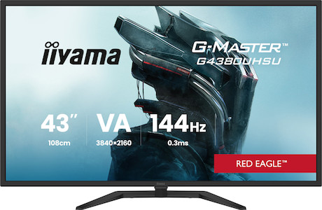 iiyama G-MASTER G4380UHSU-B2 43" 4K Gaming Monitor mit 144 Hz