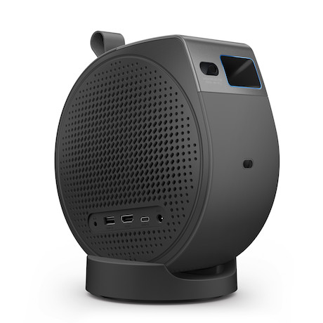 BenQ GV50P Flexibler Full HD Beamer mit Google TV, Deckenprojektion und 2.1 Bass-Sound