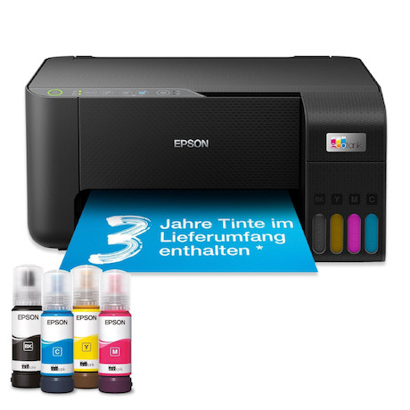 Epson EcoTank ET-2860 DIN-A4-Multifunktions-Wi-Fi-Tintentankdrucker