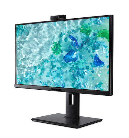 Acer Vero B278Kbemiqprcuzx 27" UHD ZeroFrame Monitor mit 5MP Webcam inkl. IR-Sensor & AI-Mikrofon -