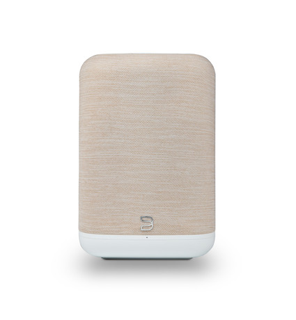 Bluesound PULSE FLEX drahtloser All-in-One-Streaming-Lautsprecher in beige