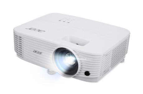 Acer H6542 Heimkino Beamer mit 4.000 Lumen, Acer LumiSense und 13.000:1 Kontrast - Demoware Platin