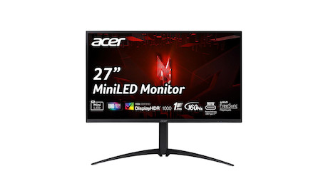 Acer Nitro XV275KP3biipruzx 4K Gaming Monitor mit einer Bildwiederholrate von 160 Hz