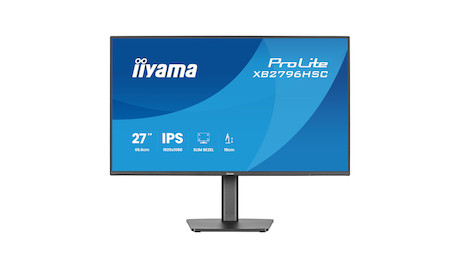 iiyama ProLite XB2796HSC-B1 27" Monitor mit 144 Hz Bildwiederholfrequenz und einem höhenverstellbare