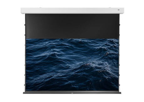 celexon 4K Pro MWHT Premium Plus Referenzleinwand 100" – elektrische Tension-Motorleinwand