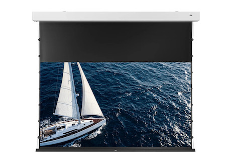 celexon GREYVISION Premium Plus Kontrastleinwand (135") – elektrische Motorleinwand