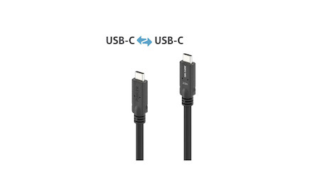 PureLink PI6600-050 Premium USB 3.2 Gen1 Micro-Koaxial-USB-C-Kabel, 5,00 m