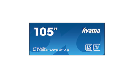 iiyama ProLite LH10551UWS-B1AG 105" Professionelles 5K-UW-Display für spezialisierte 21:9-Panoramabe