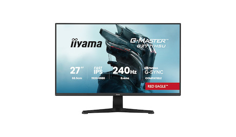 iiyama G-MASTER G2771HSU-B1 Red Eagle 27" Gaming-Monitor mit einer Bildwiederholfrequenz von 240Hz