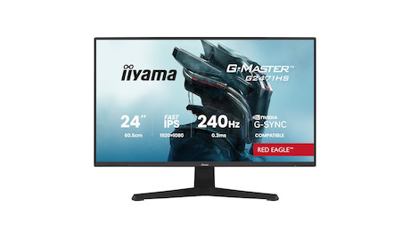 iiyama Red Eagle G-MASTER G2471HS-B1 24" Gaming-Monitor mit dem 240Hz Bildwiederholfrequenz