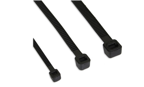 InLine Kabelbinder, Länge 250mm, Breite 4,8mm, schwarz, 100 Stück