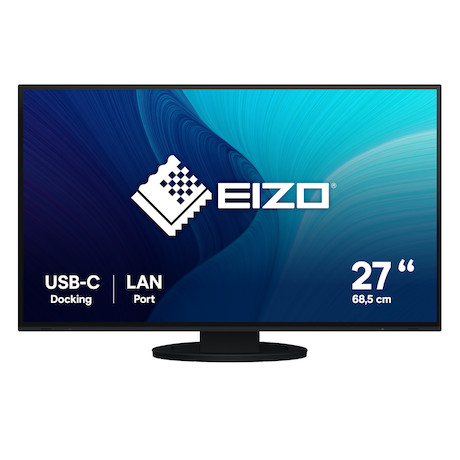 EIZO EV2795 FlexScan 27" IPS Monitor, 2560 x 1440 QHD / WQHD, 60Hz, 5ms, Schwarz - Demoware