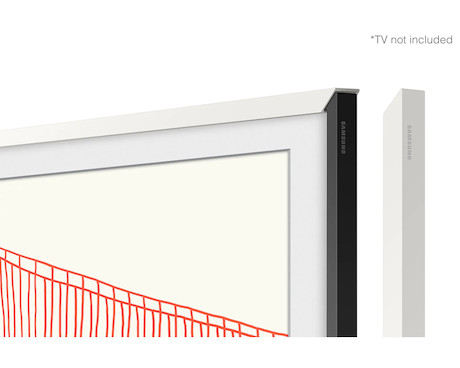 Samsung The Frame 43" Rahmen Modern in Weiß - Demoware