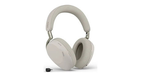 Jabra Evolve3 85 - Bluetooth, USB-C - schnurloses Stereo Headset | ohne Ladepad | Warmgrau