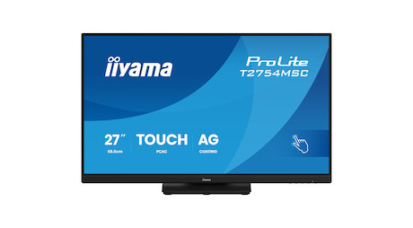 iiyama ProLite T2754MSC-B2AG 27" InCell PCAP 10 Punkte Touchscreen mit IPS-Panel-Technologie, Anti-G