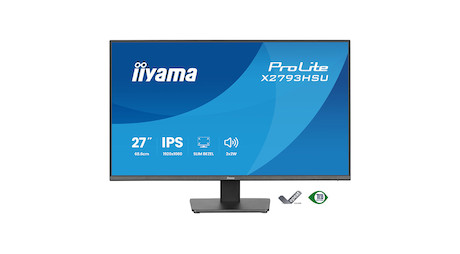 iiyama ProLite X2793HSU-B1 27" Monitor mit IPS-Panel-Technologie