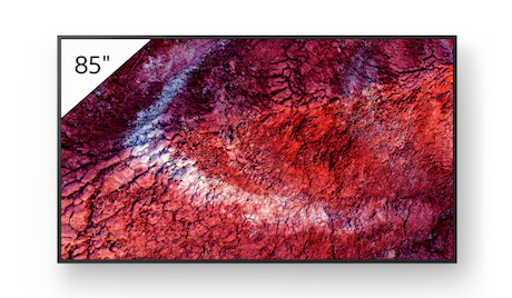 Sony FW-85BZ40P professionelles 85-Zoll-Display mit einzigartiger Deep Black Non-Glare Premium-Besch