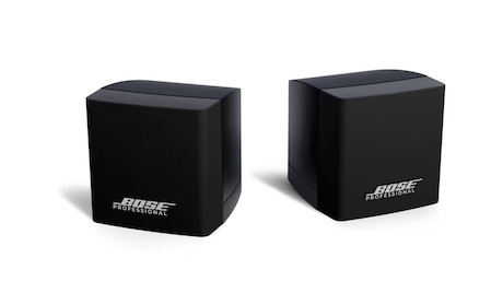 Bose Professional FreeSpace 3 Satellitenlautsprecher für die dezente Wand- oder Deckenmontage in Sch