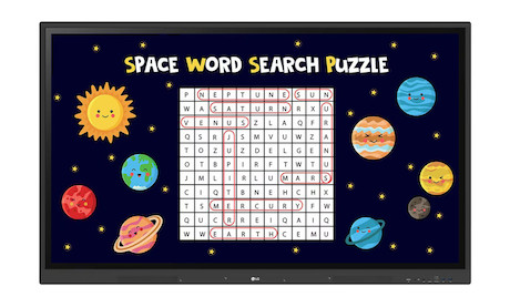 LG 98TR3DK 98" CreateBoard interaktives 98 Zoll Touchdisplay für moderne Bildung