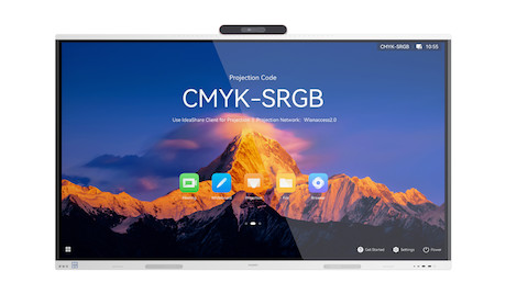 Huawei IdeaHub S3-86 Collaboration Board in 86" mit 4K-Kamera und 15m-Audio-Reichweite für professio