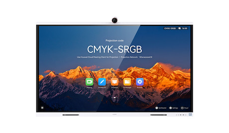 Huawei IdeaHub S2 65 Collaboration Board mit BYOM-Unterstützung und 4K-Auflösung für professionelle