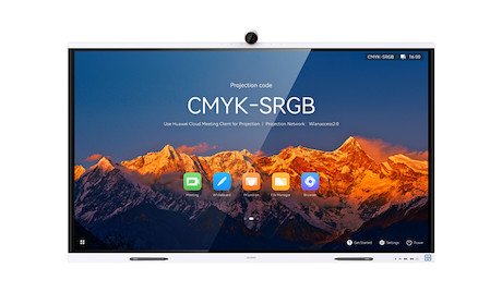 Huawei IdeaHub S2 75 Collaboration Board mit BYOM-Unterstützung und 4K-Auflösung für professionelle