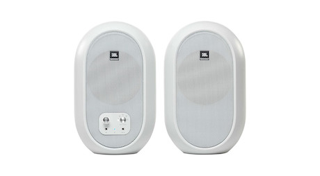 JBL 104-BT - Aktives-Desktop-Lautsprecher-Set mit Bluetooth, weiß