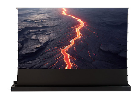 celexon UST Hochkontrast Bodenscheren Leinwand - HomeCinema Plus, 92" schwarz - Demoware