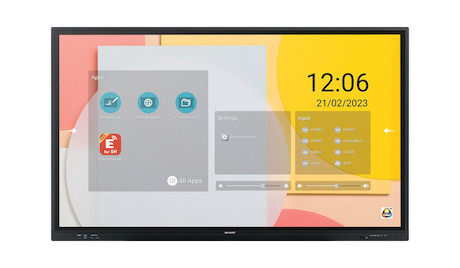 Sharp PN-LC862 86" Interaktives 4K-Display für moderne Bildung und Zusammenarbeit