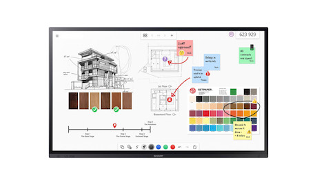Sharp PN-LA652 65" Big Pad Interactive Display für professionelle Konferenzumgebungen