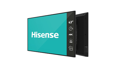 Hisense 43DM66D 43" 4K Digital Signage Display mit 24/7-Betrieb - Demoware