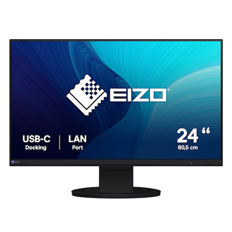EIZO EV2490 FlexScan 23,8" IPS Monitor, 1920 x 1080 Full HD, 60Hz, 5ms, Schwarz - Demoware